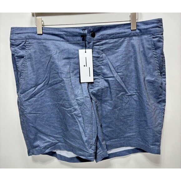 Frank & Oak Men's Large Swimming Trunks Swim Shorts Blue - Picture 1 of 9